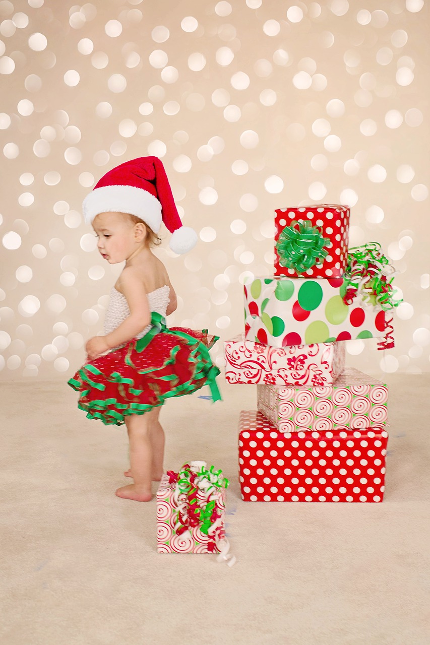 baby, gifts, santa costume